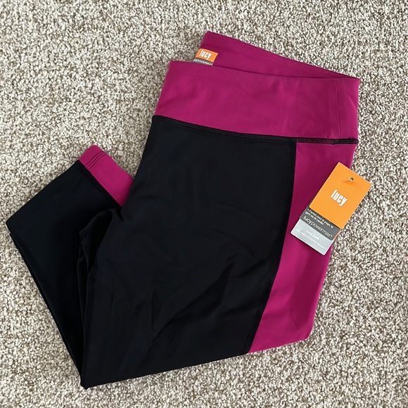 Lucy X-Training Colorblock Knee Pant - Picture 4 of 5